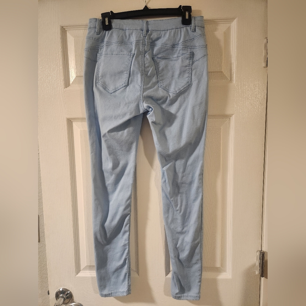 Joe Boxer Light Blue Push-Up Skinny Jeans 7/29 - Picture 2 of 5